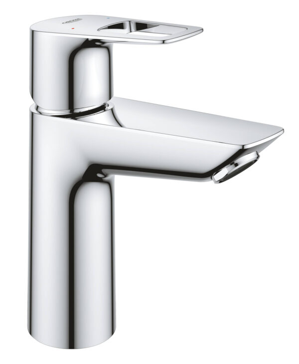 Смеситель для раковины GROHE BauLoop с донным клапаном, M-Size, EcoJoy, хром (23886001)