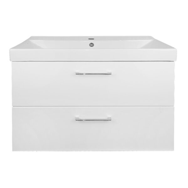 Комплект Тумба Ника 80 815х470х570 подвесная, с раковиной Tempo 80 (CS00091369)