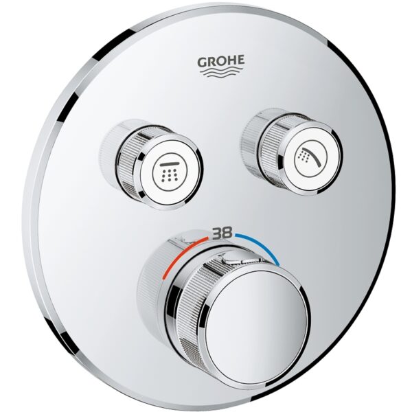 Смеситель для душа Grohe Grohtherm SmartControl  с термостатом, Хром (29119000)
