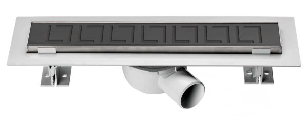 Душевой лоток SAY OPTIMA 601.80.B.M.S.BLOK, 80 см, матовый черный